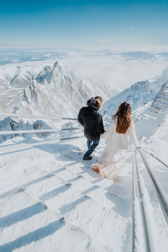 Plener ślubny w słowackich Tatrach