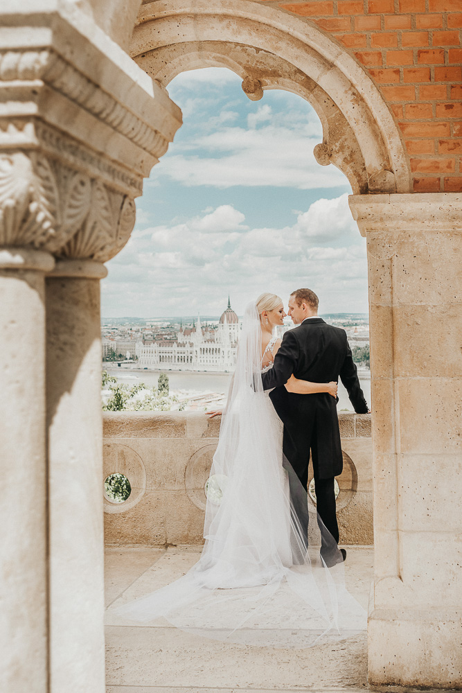 ślubna sesja w Budapeszcie