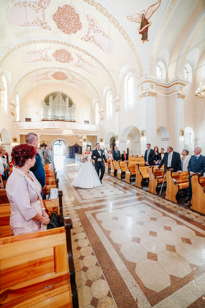 Ślub w Kościele Bożego Ciała w Bytomiu