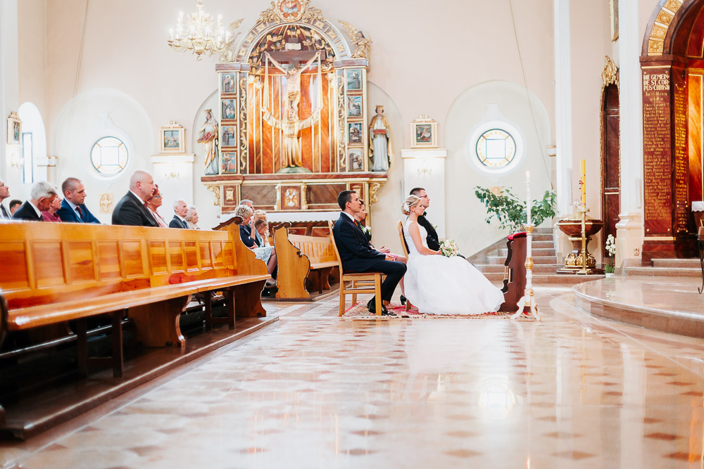 Ślub w Kościele Bożego Ciała w Bytomiu